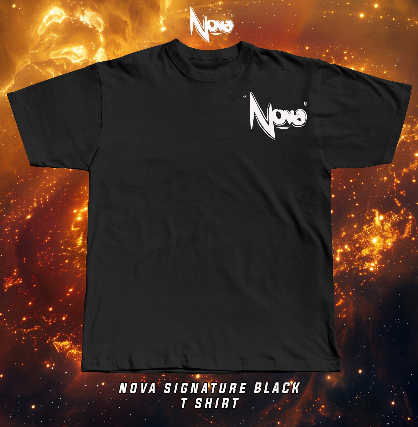 Nova Signature Black T-Shirt